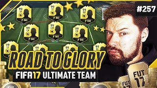 OUR BEST SQUAD EVER  FIFA17 Road to Glory 257 Ultimate Team [upl. by Anaehs]