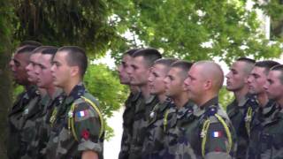 Chant Militaire quotTe Sitimaquot Défiler Remise Des Képis  Suite [upl. by Hetti704]