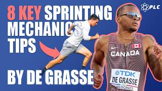 8 Key Sprinting Mechanics Tips By Andre De Grasse sprintingmechanics howtorunfaster [upl. by Fridell81]