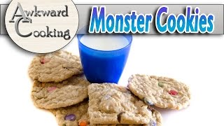 Monster Cookies Awkward Cooking 18 [upl. by Knowlton]