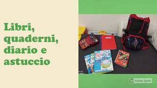 Come si prepara lo zaino per la scuola [upl. by Juni]