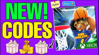 UPD New DUNKING SIMULATOR ROBLOX CODES  DUNKING SIMULATOR CODES 2024 [upl. by Ahsikad]