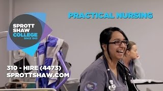 Practical Nursing Program  Sprott Shaw College [upl. by Secundas]