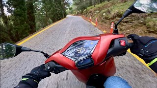 Honda SH 350 2023 Mountain Ride  MotoRaw 4K [upl. by Haridan]