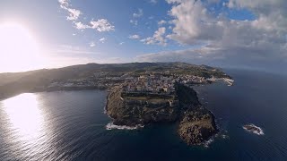 CASTELSARDO  ITALY FPV Drone experience 3D VR180 [upl. by Adnorahs]