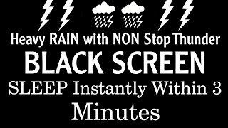 Sleep and Relaxation  Rain Sounds For Sleeping BLACK SCREEN No ADS  Soothing Sleep Music [upl. by Dlanor]