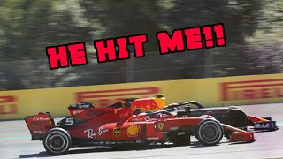 AUSTRIAN GP 2019 ZIGGO DOME EXPLODES AFTER MAX VERSTAPPEN OVERTAKES LECLERC [upl. by Upton]