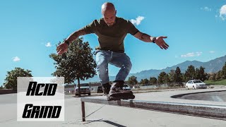 Aggressive Inline skating How To Acid Grind [upl. by Federico]