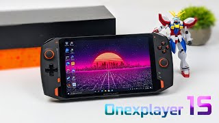 This Handheld PC Has A 5GHz CPU ONEXPLAYER 1S First Look [upl. by Helms]