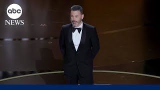 Oscars 2024 Watch Jimmy Kimmels opening monologue for the 96th Academy Awards [upl. by Schulein426]