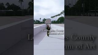 アメリカ編12 Los Angeles County Museum of ArtのLevitated Mass LACMA [upl. by Yliram]