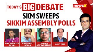 SKM Sweeps Sikkim Assembly Polls  Will They Rejoin NDA  NewsX [upl. by Aihsein]