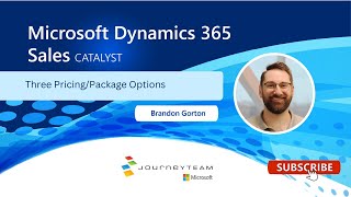 Dynamics 365 Sales Catalyst Pricing at JourneyTEAM [upl. by Alexandria]