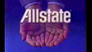 Allstate Insurance Commercial 1986 [upl. by Olmstead34]