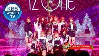 IZONE  La vie en Rose  아이즈원  라비앙로즈 Music Bank  20181221 [upl. by Lezah]