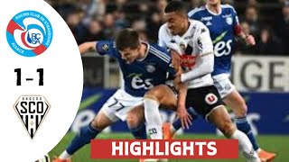 Strasbourg vs Angers 11  All Goals amp Extended Highlights [upl. by Plafker344]