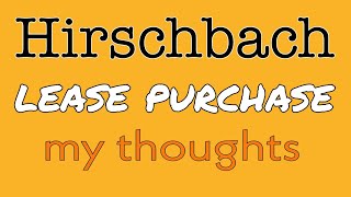 Is Hirschbach the worst  lease purchase recruiters 💩🧀 [upl. by Lirret]