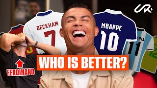 Beckham or Giggs Benzema or Mbappé Cristiano Ronaldo names his top player [upl. by Maribeth729]