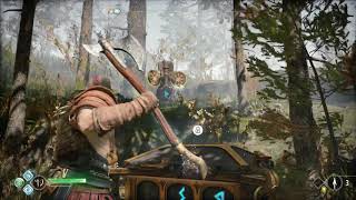 God of War Solve Rune Puzzle Foothills Get Horn of Blood Mead [upl. by Kwasi]