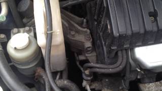 galant bearing pulley belt noise before [upl. by Ihp331]