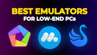 3 BEST Android Emulators for LowEnd PCs NO GRAPHICS CARD [upl. by Llevram508]