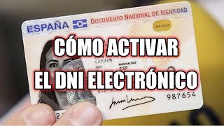 CERTIFICADO DIGITAL Cómo activar el DNI ELECTRÓNICO para hacer gestiones en internet [upl. by Nomolos]