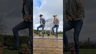 Linedance 🤝 Irish dance countrymusic shorts [upl. by Pollerd]