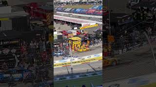 Logano amp Hocevar Pit Stops [upl. by Admana]