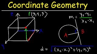 Coordinate Geometry Basic Introduction Practice Problems [upl. by Yllom]