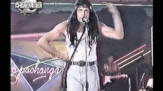 Paolo El Rockero en La Pachanga 1994 FUTBOL RETRO TV [upl. by Norraa]