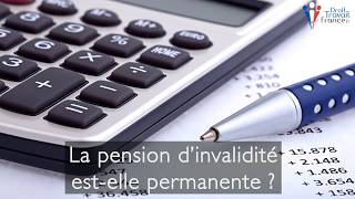 La pension dinvalidité  conditions et formalités [upl. by Yentrac]