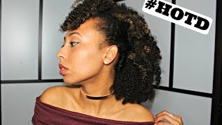 CURLY FROHAWK ON NATURAL HAIR [upl. by Howarth]