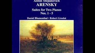 Arensky  Childrens Suite Suite No 5 Op 65  1 Praeludium  Allegro moderato [upl. by Castora]