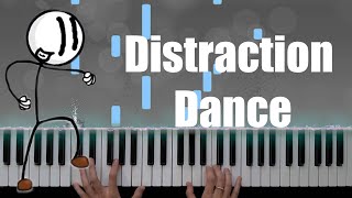 Distraction Dance  The Henry Stickmin Collection Piano Cover [upl. by Aihsela]