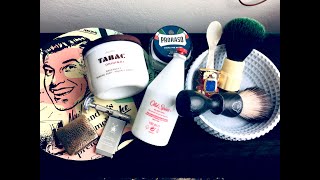 Vintage wet shave  Ben Hur Herkenrath Rasierhobel  Solingen [upl. by Aljan]