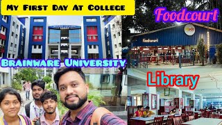 First Day In Brainware University  Brainware University Kolkata  Full Campus Tour BENJERRY [upl. by Royd145]