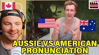 Canadian Reacts to 50 WORDS AUSTRALIANS PRONOUNCE WEIRD [upl. by Cloutman]