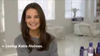 Katie Holmes interview for Alterna Haircare [upl. by Retla]