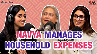 Navya Naveli Nanda Manages Household Expenses  What The Hell Navya  Navya Nanda Podcast [upl. by Etnauj520]