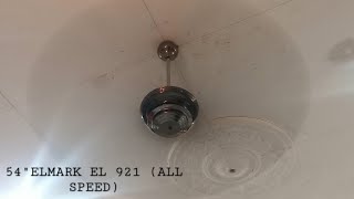 54quot Elmark el921 ceiling fan  semua speed video 2024 [upl. by Orford586]