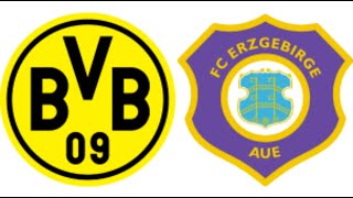 Erzgebirge Aue vs Borussia Dortmund Live Score  Club Friendly Football Match 2024 [upl. by Calandra526]