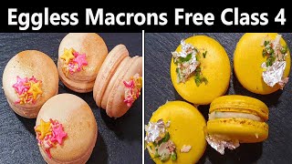 Eggless Macrons Free Class 4  Manisha Bharani Kitchen [upl. by Oinimreh]