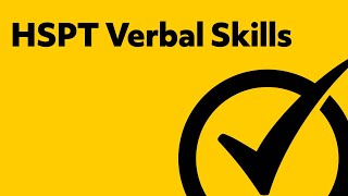 HSPT Verbal Skills Study Guide [upl. by Arvin]