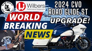 2024 Harley Davidson CVO Road Glide ST Suspension Upgrade Full Wilbers Suspension [upl. by Manella]