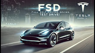 Tesla Full Self Driving FSD Test Drive Near Miss Major Incident Caught on Camera [upl. by Nevetse435]