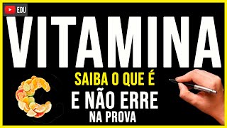 O QUE É UMA VITAMINA Aprenda em 1 minuto Não Erre Nunca na PROVA Biologia com Patrick Gomes [upl. by Donetta]