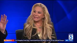 RHOBH Alum Adrienne Maloof on How shes Helping the Firefighters [upl. by Ahsekan]