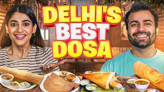 Trying Delhis 5 Best Dosa  The Urban Guide [upl. by Henghold]