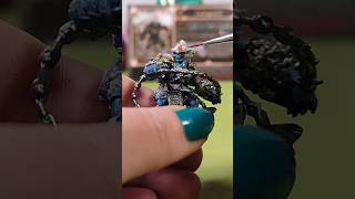 Painting one of the coolest miniatures Chainguard from Gloomhaven Crimson Scales crimsonscales [upl. by Eeluj]