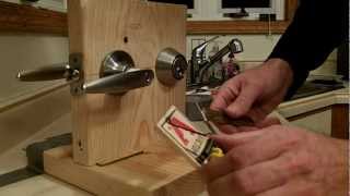 How to pick a lock Schalge using all youtube learned skills and home made tools [upl. by Yann]